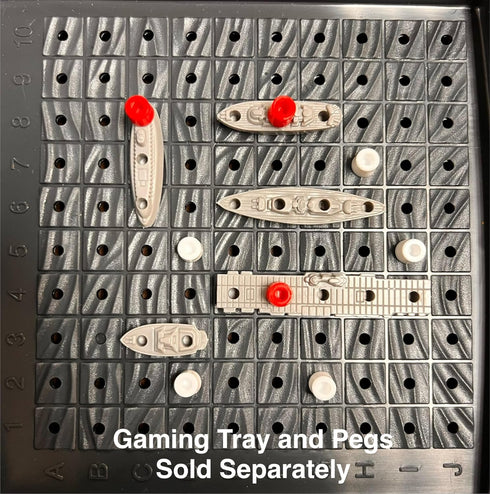 Battleship Replacement Plastic Ships, Grey...