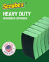 Heavy Duty Odor Resistant Scrub Sponge, Multi-Purpose Sponge for Kitchen and Household, Safe for Non-Coated Cookware (18 sponges)...