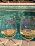 Butterfly Magnetic Wine Glass Charms - 6 Wine Magnet Drink Markers - Fun Gift for the Gardener...