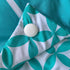 White Cloth Magnetic Duvet Clips with Magnetic Key for Easy Removal. Pack of 16 Comforter Fasteners That are Safe Locking and Holds up to 10lbs...