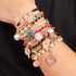 Make It Real - Juicy Couture Pink and Precious Bracelets - DIY Charm Bracelet Making Kit - Friendship Bracelet Kit with Charms, Beads & Cords - Ar...