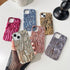 Caseative Pleated Water Ripple Chrome Plating Electroplated Wave Pattern Soft Compatible with iPhone Case (Gold,iPhone 13)...