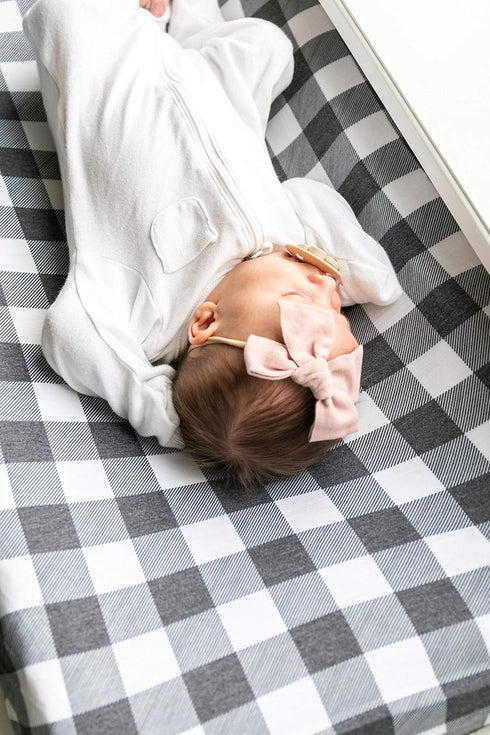 Copper Pearl Premium Knit Changing Pad Cover Soft, Stylish, and Universal Fit for All Standard Diaper Changing Pads, Trendy Design Changing Pad Co...