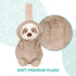 GUND Baby Lil’ Luvs Tuck-Away Lovey, Reese Sloth, Ultra Soft Animal Plush Toy with Built-in Baby Blanket for Babies and Newborns...