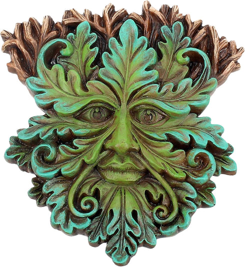 Nemesis Now Oak King Wall Plaque 17cm Green...