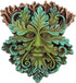 Nemesis Now Oak King Wall Plaque 17cm Green...