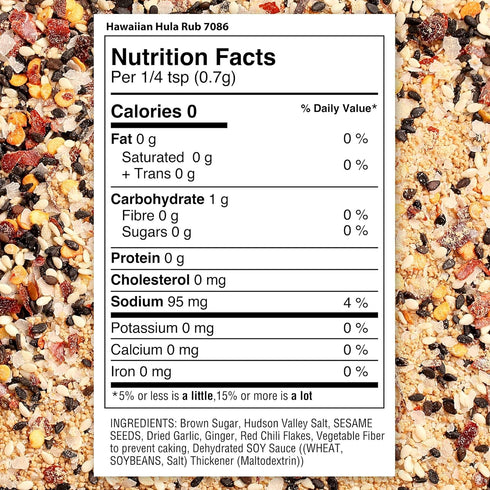 The Spice Lab Hawaiian Hula Rub - Brown Sugar, Sesame Ginger & Soy Sauce - Sweet Seasoning for Pork Chops, Stir Fry Vegetables, Beef, Sesame Chick...