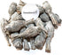 12 California White Sage Smudge Sticks, 3 to 4 Inch Hand Tied, All Natural for Home Cleansing, Stress Relief, & Clearing Negative Energy JC-005...