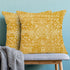 Boho Pillow Covers 20x20 Set of 2, Yellow Carpet Pattern Decorative Throw Pillows Linen Ethnic Design Farmhouse Cushion Pillow Covers for Sofa Cou...