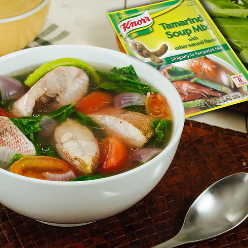 Knorr Tamarind Soup Mix (Sinigang sa Sampalok Mix), 1.41oz (40g) (3)...