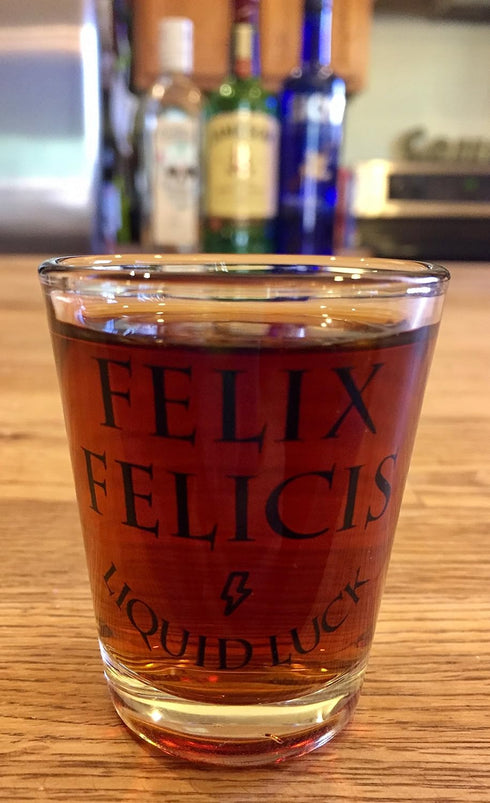 Felix Felicis Shot Glass/Cup-Liquid Luck-Inspired by Harry Potter Barware Gifts for Adults-Cool Shot Glasses for Men/Women-1.75oz...