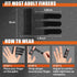 Trigger Finger Splint Finger Splint 2pcs for Arthritis, Injury, Broken Finger Straightening - Finger Brace for Index, Middle, Ring Finger Pain Rel...