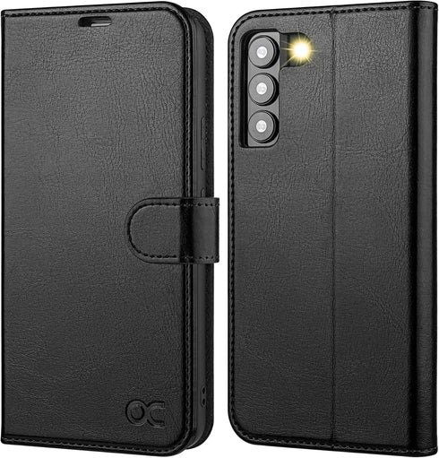OCASE Compatible with Galaxy S22 Plus 5G Wallet Case, PU Leather Flip Folio Case with Card Holders RFID Blocking Kickstand [Shockproof TPU Inner S...