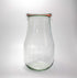Weck Tulip Jars 2.5 Liter - Glass Jars for Sourdough Starter, Canning, and Storage with Wide Mouth and Glass Lid (1 Jar)...
