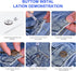 12 Sets Adjustable Buttons for Jeans, 20mm No Sew Instant Metal Buttons, Removable Jean Buttons Replacement Repair Kit with Threads Rivets and Scr...