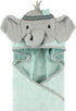 Little Treasure Unisex Baby Cotton Animal Face Hooded Towel, Tribal Elephant, One Size...