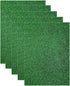 Jtnohx Large Glitter Felt Fabric, 5pcs Glitter Sheets, 11.8 x16.5 inches Glitter Felt for Crafts, Felt Glitter Square for Party Project Holiday Gr...