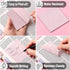 Mr. Pen- Transparent Sticky Notes, 3x3, 200 Sheets, Pastel Colors, See Through Sticky Notes, Sticky Notes Transparent, Translucent Sticky Notes, C...