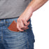Alpine Swiss RFID Minimalist Oliver Front Pocket Wallet For Men Leather York Collection Smooth Finish Tan...