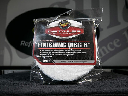 Meguiar's DMF6 DA 6" Microfiber Finishing Disc, 2 Pack...