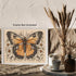 Posterizer 1 pcs- beautiful butterfly in the middle of white flowers-Art for Animal Lovers-Floral Botanical Art- Gift for Men Women Teens-Decor fo...