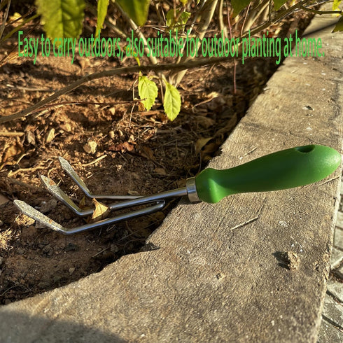 Sturdy Cultivator Garden Hoe Resistant Ergonomic Grip Perfect Tool for Gardening, Weeding, Transplanting and Digging in Weed Puller Tool...