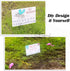 Blank Yard Signs With Stakes, 2 Pack 18 x 12 Inches White Plastic Yard Lawn Sign For Happy Birthday,Garage Sale Signs, Rent, Guidepost Decorations...
