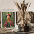 Posterizer 1 pcs- Frida Kahlo inspied art in the beautiful nature-Famous Figures Art Collection-Floral Botanical Art- Living Room Bedroom Decor- u...