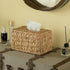 Water Hyacinth Wicker Rectangular Tissue Box Cover - Tall...