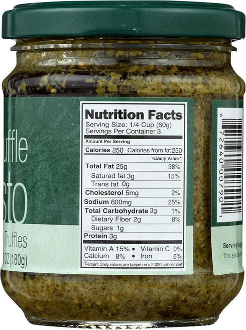 TRENTASETTE 37 Genovese With Truffles Pesto Sauce, 6.3 OZ...