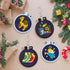WATINC 9Pcs Jesus Embroidery Kit for Kids, DIY Keychain with Christmas Patterns Needlepoint Starter Kits, Stamped Cross Stitch Craft Supplies for ...