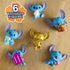 Disney Stitch Feed Me 6-piece Collectible Figure Set, Premium Collector Package, Kids Toys for Ages 3 Up, Amazon Exclusive by Just Play...