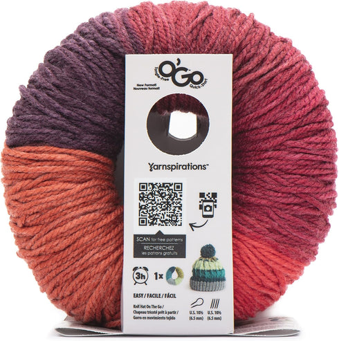 COLORAMA O'GO Caron 180G Wine TIME Yarn......