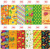 VIVIQUEN 24 Sheets Mexico Cinco De Mayo Double-Sided Scrapbook Paper 30x30cm Cactus Craft Paper Folded Flat for DIY Decorative Background Card Mak...
