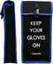 Cotton Twill Canvas Gloves Bag for Rubber Insulating Electrical high voltage insulated Gloves, Black (Pack of 1)...