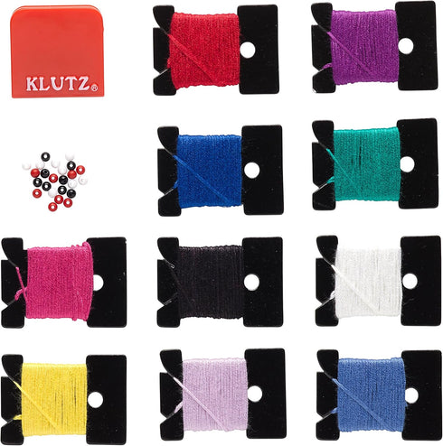 Klutz Friendship Bracelets Craft Kit Multicolored, 10.5" Length x 0.69" Width x 9" Height...
