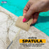 PentaUSA Tile Grout Repair Kit - Beige Grout Filler, Triple Protection, Fast Drying Formula Restores and Renews Grout Lines with Grout Float (Beig...