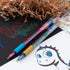 Pentel Krazy Pop Iridescent Gel Pen, (1.0mm) Bold line, Green & Metallic Red Ink (K91-DBD)...