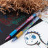 Pentel Krazy POP Beauty Beauty Iridescent Gel Pen, (1.0mm) Bold Line, Pink & Metallic Blue, Ink Box of 12 (K91-DCP)...