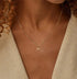 Small Letter Necklace,Dainty 14K Gold Plated Personalized Tiny Initial Pendant Necklace Small Initial Necklaces for Women Girls...