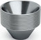 Pro Grade Stainless Steel 1.5oz Sauce Cups 12 Pk. Reusable, Stackable Metal Portion Containers for Sampling, Salad Dressing, Sides or Dipping Sauc...
