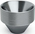 Pro Grade Stainless Steel 1.5oz Sauce Cups 12 Pk. Reusable, Stackable Metal Portion Containers for Sampling, Salad Dressing, Sides or Dipping Sauc...