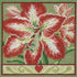 Mill Hill Amaryllis Beaded Counted Cross Stitch Kit Buttons & Beads 2023 Winter Series MH142335, 5.25" x 5.25", Multi...