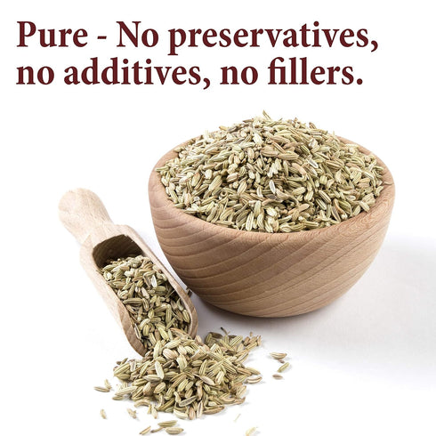The Spice Way Fennel Seed - bulk whole seeds great for tea and cooking 8 oz...