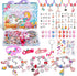 SUYUKI Charm Bracelet Making Kit, Unicorn Mermaid Girls Toy Girls Toys 8-10 Crafts for Girls Ages 4-8 Jewelry Making Kit for Girls 8-12 Toys for G...