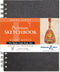Stillman & Birn Gamma Series Wirebound Sketchbook, 6" x 8", 150 GSM (Heavyweight), Ivory Paper, Medium Grain Surface...