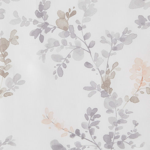 SKL Home by Saturday Knight Ltd. Greenhouse Leaves Fabric Shower Curtain, Multicolored/BLUSH...
