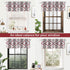 DriftAway Alexander Pattern Match Blackout Valances for Windows 250GSM Geometric Moroccan Mid Century Rod Pocket 52 Inch by 14 Inch Plus 1.75 Inch...