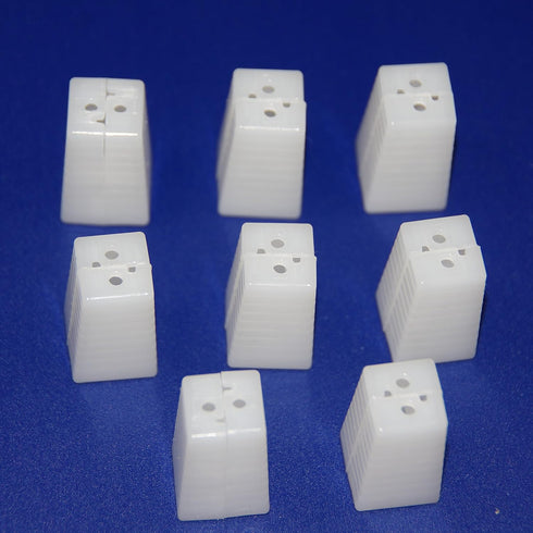Big 8 sets (16 pieces). Blind Tassels, Ivory, Trapezoid Design. This Safety Pull Cord Tassel Will Separate When Excess Pressure Is Applied. Great ...