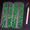 4600Pcs 2-6mm Resin Rhinestones Green AB Jelly Color Rhinestones Flatback Round Beads Pink Nail Gems Crystals for Nail Art Makeup Tumblers Bottles...